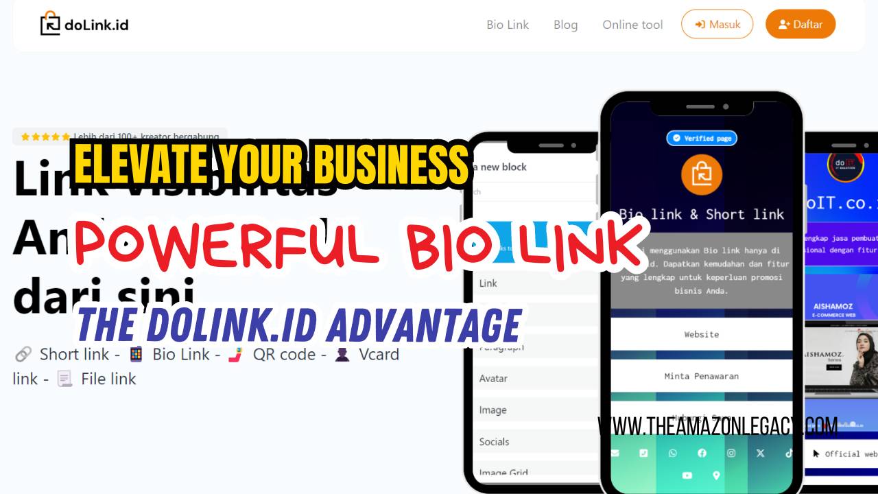 Elevate Your Business with a Powerful Bio Link: The doLink.id Advantage